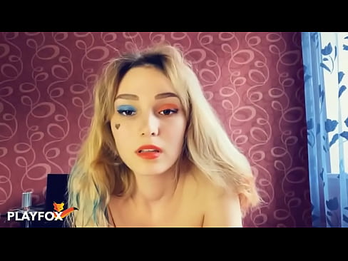 ❤️ Magic foju otito gilaasi fun mi ibalopo pẹlu Harley Quinn ☑ Ohun onihoho didara ❌